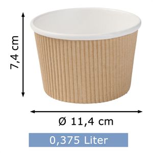 Produktbild für Suppenschalen Biozoyg DFC08740, aus Pappe