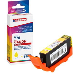 Produktbild für Tinte Edding EDD-276 für Canon CLI-526Y