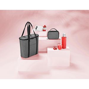 Produktbild für Kühltasche Reisenthel Thermoshopper twist silver, faltbar