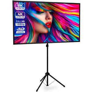 Beamer-Leinwand ESMART X-Type Stativ