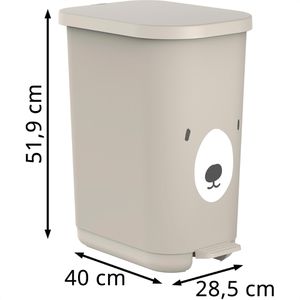 Produktbild für Windeleimer Rotho KAYO Bär, 35 Liter