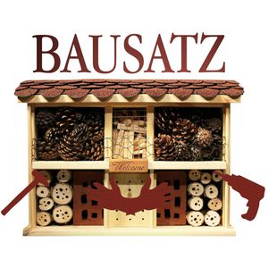 Produktbild für Insektenhotel Luxus-Insektenhotels Landhaus, aus Holz