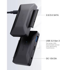Produktbild für USB-Adapter Inateck UA1006, schwarz