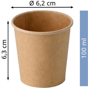 Produktbild für Trinkbecher Biozoyg DHD04471, braun