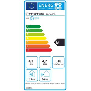 Produktbild für Klimagerät Trotec PAC 4600, 14500 BTU/h
