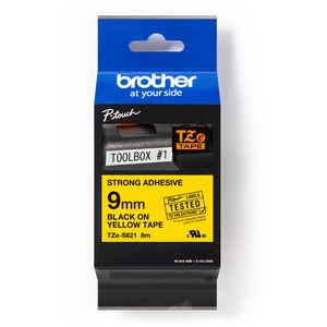 Produktbild für Schriftband Brother TZe-S621, 9mm