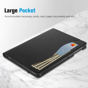 Produktbild für Tablet-Hülle Fintie Multi-Winkel Folio, schwarz