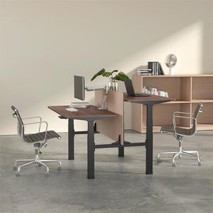 Produktbild für Schreibtischgestell LogiLink EO0049, Doppelarbeitsplatz