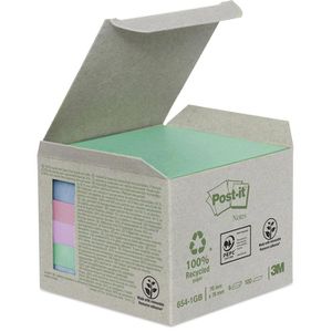 Produktbild für Haftnotizen Post-it Recycling Notes, pastell