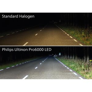 Produktbild für Auto-Lampe Philips Ultinon Pro6000 Boost Gen2, 5800 Kelvin, H4
