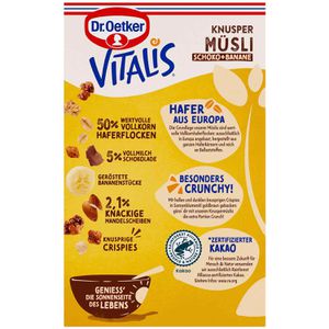 Produktbild für Müsli Dr.Oetker Vitalis KnusperPlus