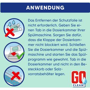 Produktbild für Spülmaschinentabs GOclean 12in1 Max Power