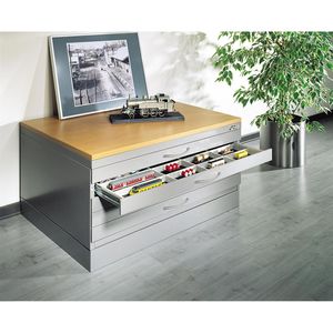 Produktbild für Planschrank CP-Möbel 7101-200, anthrazit, DIN A1