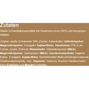 Produktbild für Waffeln Loacker Tortina White, Waffeltörtchen