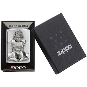 Produktbild für Feuerzeug Zippo Bondage Girl Emblem