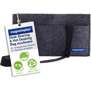 Laptoptasche Magnetoplan Desk Sharing, 11126, anthrazit
