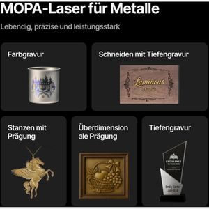 Produktbild für Graviermaschine xTool F2 Ultra Dual-Laser, 220 x 220mm