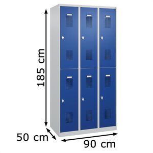 Produktbild für Spind CP-Möbel Basis PLUS, blau