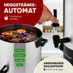 Produktbild für Einkochautomat Proficook PC-EKA 1283, silber, aus Edelstahl