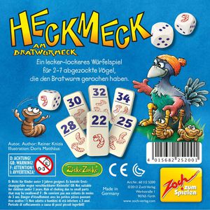 Produktbild für Würfelspiel Zoch 601125200 Heckmeck am Bratwurmeck