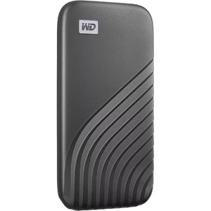 Produktbild für Festplatte WesternDigital My Passport SSD, grau