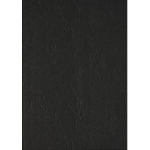 Deckblätter A4 Lederkarton schwarz , 100 Stück