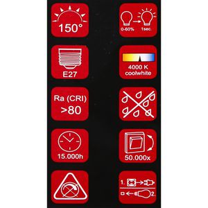 Produktbild für LED-Lampe Blulaxa MiniGlobe, E27