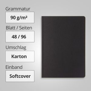 Produktbild für Notizbuch Geiger Tablet-Book, Karton Softcover