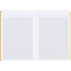 Produktbild für Notizbuch Geiger Tablet-Book, schwarz / gelb, A5