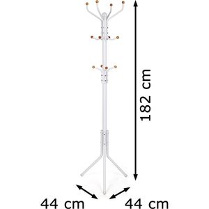 Produktbild für Garderobenständer Songmics RCR19W, weiß