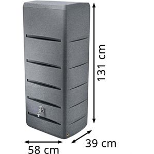 Produktbild für Regentonne Prosperplast Arves Tower, 260 Liter