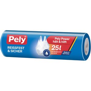 Müllbeutel Pely 54030214, 25 Liter