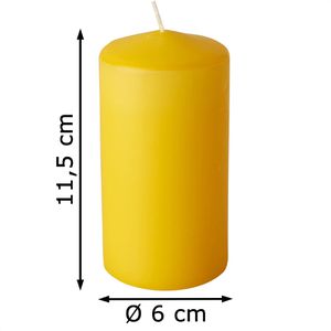 Produktbild für Kerzen Papstar 17996, Stumpenkerzen