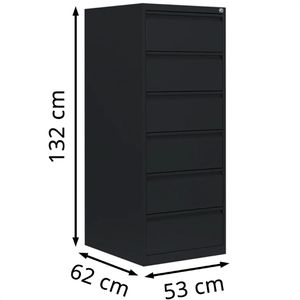 Produktbild für Karteischrank Lüllmann 565629, für DIN A5