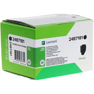 Toner Lexmark 24B7181 schwarz
