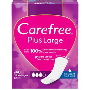 Slipeinlagen Carefree Plus Large