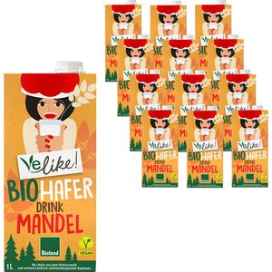 Produktbild für Haferdrink Velike aus deutschem Hafer, Mandel, BIO