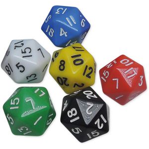 Würfel TimeTex 92627, bunt