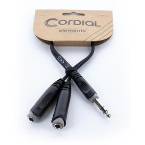 Produktbild für Audiokabel Cordial EY 0,3 VKK, 14882, 0,3m