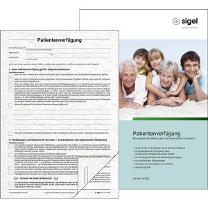 Produktbild für Patientenverfügung Sigel PV450