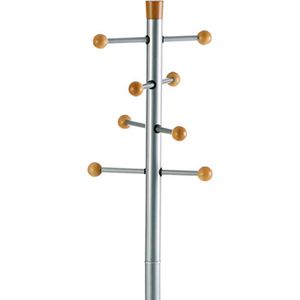 Produktbild für Garderobenständer Alco 2807, silber