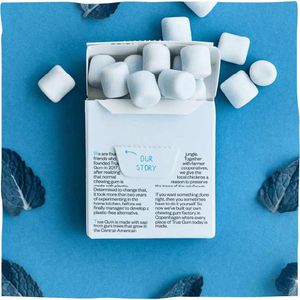 Produktbild für Kaugummis True-Gum Strong Mint