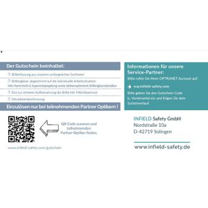 Produktbild für Schutzbrille Infield Gutschein