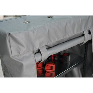 Produktbild für Akku-Lagerschrank VLITEX Akku-Safe Regal M, mit 2 Fachböden