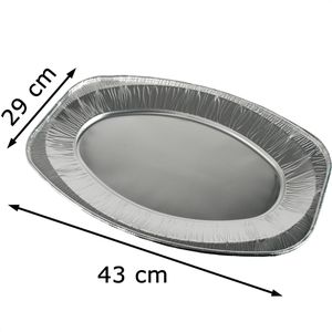 Produktbild für Servierplatte Papstar 14891, 43 x 29cm