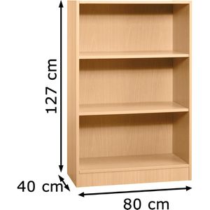 Produktbild für Aktenregal Hammerbacher H-Serie, aus Holz