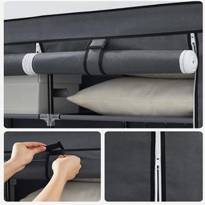 Produktbild für Kleiderschrank Songmics RYG12G, grau