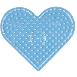 Produktbild für Steckplatte Hama-Perlen 8105, Herz &amp; Stern, Set