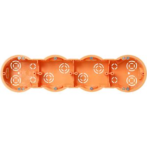 Produktbild für Hohlwanddose Orno OR-JB-13813, 286 x 73 mm, 4-fach