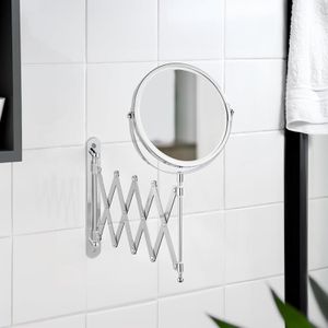 Produktbild für Kosmetikspiegel Wenko Teleskop Exclusiv 15165100, verchromt